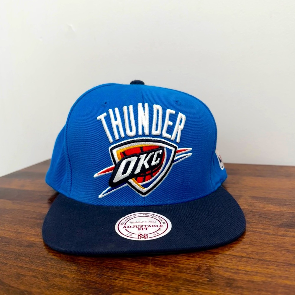 OKC Thunder Mitchell & Ness Snapback Hat
